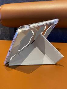 Designed With Soft Cloud Elements, This Cloud Love Tablet Case Features A Minimalist And Healing Overall Style. Its Low-Saturation Color Palette Delivers An Eye-Friendly Visual Experience, Creating A Calm And Relaxed Daily Vibe. - Multicolor - View 6