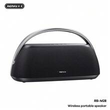 REMAX RB-M28 40W Wireless Dual Low Frequency/Bluetooth/USB/TF Card Portable Speaker - Black - View 4