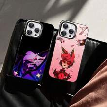 Funda de teléfono genial de Anime-H--hotelS para 17 16 15 14 13 12 11 8 Pro Plus, funda colorida para 17 Pro, forros para, funda barata para 17, Día de San Valentín - Multicolor 6 - Ver 2