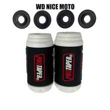 WD NICE MOTO Motorcycle Modification Anti-Fall Protection Bar, Off-Road Motorcycle Modification Anti-Fall Bar, Rubber-Tipped, Wear-Resistant, Waterproof, Vintage-Style Personalized Bumper Anti-Fall Rubber - A - View 21