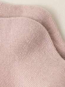 5双婴儿/幼儿女童侧边蝴蝶结装饰多功能中筒袜 - 彩色 - 查看 2