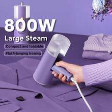 OBOVAY 1 Hand-Held Multi-Function Steam Iron, Fast Heating, Lightweight Hand-Held, Constant Temperature Ironing, High-Power Steam Iron To Quickly Remove Fabric Folds, High-Temperature Steam And High-Temperature Heating Bottom Plate Ironing Two-In-One. - EU E Type Plug(220-240V) - View 2