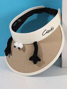 Kids' Sun Protection Open Top Hat, Cute Sun Hat, Cartoon Sun Hat, Baby Hat, Unisex Straw Hat For Summer - Hat - View 23