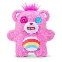 Spin Master CARE BEARS Fugglers X Guardians Of The Hug 9-Inch Plush Toy, Collaboration Collection Of Joyful Bear, Unity Bear, Grumpy Bear, Sharing Bear - Funny Ugly Monster With Human Teeth, Collectible Doll, Suitable For Children, Teens And Adults As Gift - Cheer Bear - View 2