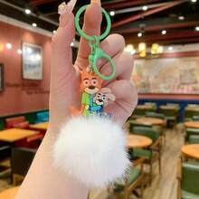 Disney Zootopia 2 Plush Keychain, New Cute Cartoon Doll Party Decoration, Adorable Anime Backpack Pendant, Fashionable Portable Accessory, Multifunctional Zootopia Themed Car Charm, DIY Girlfriend/Couple/Valentine's Day/New Year Gift, Small Accessory Keychain Bag - Multicolor - View 7