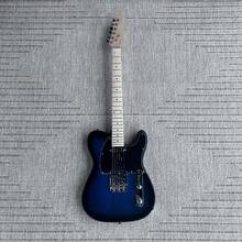 Trans Blue Tele Style Electric Guitar With Maple Neck And Accessories Full-Size - như hình ảnh - Xem 7