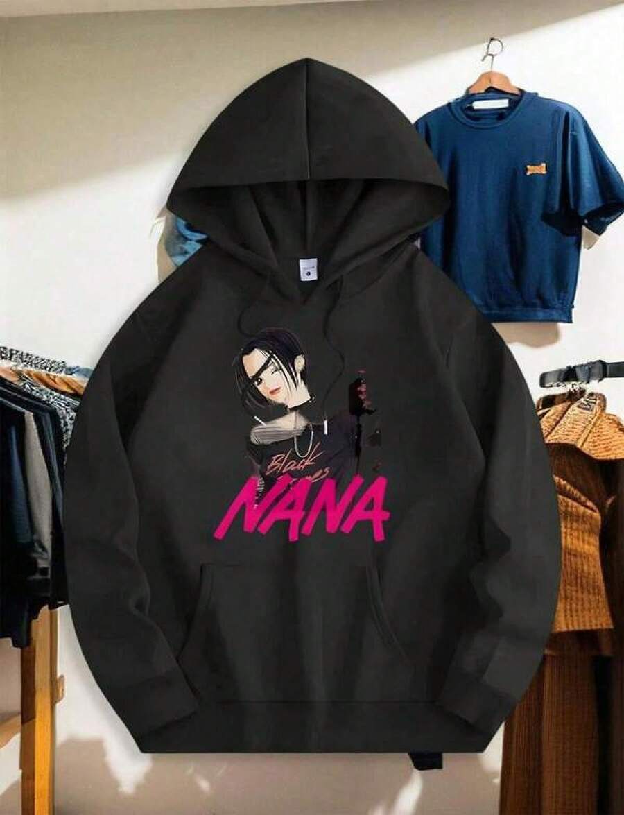 Men Outdoor Hoodies & Sweatshirts - Black - View 1