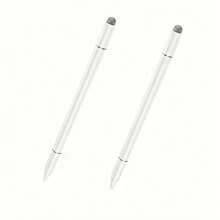 3-In-1 High Precision & Sensitivity Touch Screen Stylus Pen, Compatible With All Tablets And Smartphones, Black/White Colors, Battery-Free, Great Gift Gifts For Mother, Family, Friends, Birthday, Holiday - Multicolor - View 13