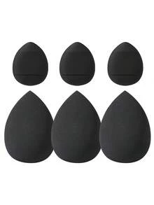 40件套化妆刷套装，包含：20支化妆刷、4个三角化妆海绵、4个迷你化妆海绵、1个洗脸海绵、4个迷你气垫粉扑、1个发带、2个腕带。全套产品适合初学者，方便携带，也可作为礼物赠送。 - 黑色 - 查看 12