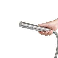 1pc High Pressure Handheld Shower Head, Strong Water Flow, Luxury Bathroom Spray, Single Function, Chrome Plated