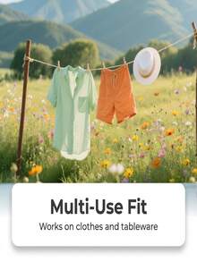 Detergente en polvo para la ropa, limpieza, eliminación de manchas, suavizante, fragancia fresca y natural, apto para el lavado diario del hogar - Multicolor - Ver 3