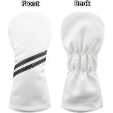 3pcs Golf Club Head Covers, With Replaceable Tags, Fit For Fairway Wood And Driver, Golf Accessories - A - View 2