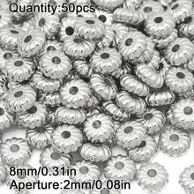 2/10/20/30/40/50/100颗电镀CCB珠子，多种形状可选，珠宝制作DIY项链手链耳环配件，隔珠，手工串珠材料，手机吊坠，复古不对称电镀隔珠 - diy - 查看 41