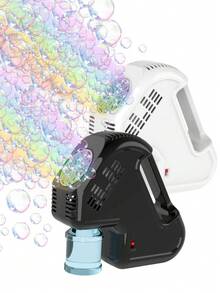 Remote Control Automatic Bubble Machine For Kids. Can Be Remotely Activated For Outdoor Use. Simple Operation, Compact And Portable. Ideal Summer Water Bubble Toy. Bubble Maker (Batteries And Bubble Solution Not Included) - Multicolor - View 10