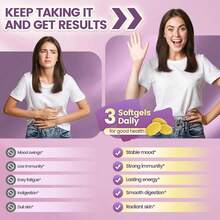 VivoNu 19-In-1 Prenatal Multivitamins, 100-Day Supply, 300 Softgels, Vitamins For Pre-Pregnancy And Postpartum, Lemon Flavor, Contains Folic Acid, Probiotics, Biotin, Zinc, Vitamins D3, K2, B6, B12, C, And More - 2 túi - Xem 7