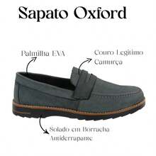 Men's Shoes, Loafers, Social Casual, Non-Slip Sole, Sporty, Elegant, Versatile, Sporty, Fine, Graduation, Everyday, Work - Màu xanh lam - Xem 3