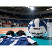 PVC Machine-Seamed Volleyball No. 5 Competition Volleyball Wholesale Soft Air Volleyball For Beach - Blue - View 1