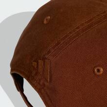 Adidas Unisex Washed Dad Cap, KE8263 - Brown - View 4