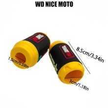 WD NICE MOTO Motorcycle Modification Anti-Fall Protection Bar, Off-Road Motorcycle Modification Anti-Fall Bar, Rubber-Tipped, Wear-Resistant, Waterproof, Vintage-Style Personalized Bumper Anti-Fall Rubber - A - View 2