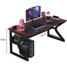 Mesa De Juego Completamente Negra,120*60*75cm. - Multicolor - Ver 10