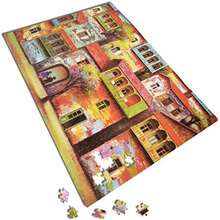 FLINK Rompecabezas Casas Pintura - ‎multicolor - Ver 3