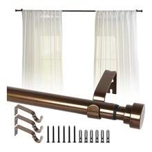 Barra de cortina de cobre M1 83-232 cm