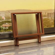 1 件装可折叠咖啡桌，适用于家庭客厅、卧室、窗台、床边等场景，桌面可拆卸，桌腿可折叠，客厅家具咖啡桌，简约咖啡桌，简约风格桌子 - 彩色 - 查看 7