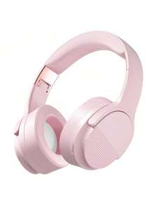 Y18 Active Noise Cancelling Wireless Headphones - Rich Bass Clear Calls Sports Headset For Office Travel Gaming Enthusiasts - Hồng - Xem 1