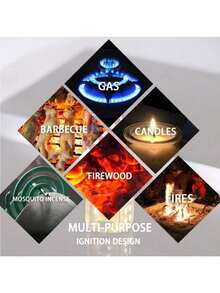 Cute Colorful Dice Lighter, Jet Flame Windproof Lighters, Cool Lighter, Unique Lighters, Creative And Cool Design, Reusable, Birthday, Outdoor, Candles, BBQ. (No Gas) - Nhiều màu - Xem 4