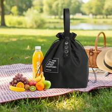 TendenciaLonchera Bolsa Almuerzo Térmic/aislamiento Frio Y CalorCalidad premium - Negro - Ver 3