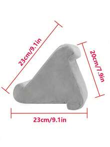 Tablet Reading Pillow, Foldable Multi-Angle Soft Pillow, Tablet Stand, Reading Pillow Suitable For Desk Reading, Tablet Holder, Hands-Free, Neck And Eye Protection, Multi-Angle Adjustable, Soft And Non-Damaging To Device, Anti-Slip And Stable, Essential For Reading In Bed, Comfortable For Long Use, Foldable And Portable, Ergonomic Design, Foldable Storage, Anti-Slip Groove (Stable For Phone/Tablet), Neck Support, Universal For Phone/Tablet, Horizontal Or Vertical Placement, Protects Device Edges - Multicolor - View 7