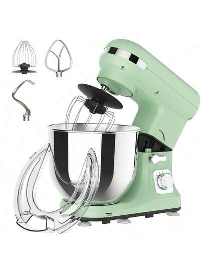  Advwin 6.5L 1400W Stand Mixer, 6-Speed Green Electric Food Mixer