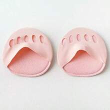 زوجان/أربعة أزواج من وسادات أمام القدم للكعب العالي للنساء، وسادات فاصلة للأصابع الخمسة، نعال نصفية مريحة، ضرورية لارتداء الكعب العالي، وسادات جوارب مانعة للانزلاق للأصابع، ضروريات الكعب العالي الصيفية، إكسسوارات الأحذية اليومية، نعال - متعدد الألوان - مشاهدة 15