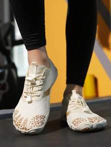 Women's Summer Barefoot Shoes, Beach & Hiking Shoes, Lightweight & Soft, Suitable For Pool, Boating, Camping, Fishing, Swimming, Surfing, Stream Hiking, Gym Running, Squats, Yoga - Apricot Color - View 9