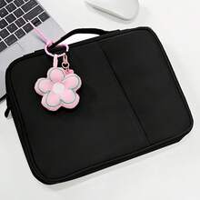 1个简约时尚的扁平笔记本电脑保护套，适用于各种笔记本电脑，便携式文件收纳包，适用于商务、办公、旅行，轻便手提包 - 彩色 - 查看 17