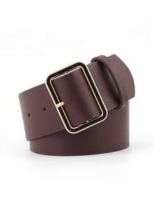 Fashionable And Creative Flat Wide Waistband Women's Decorative Down Jacket Dress Belt Women - Multicolor - View 9