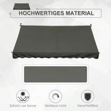 Outdoor Parasol, Stand And Base