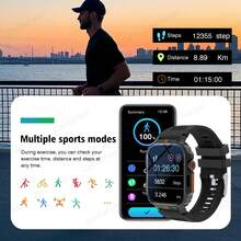 2.01" HD Screen Multifunctional Smart Watch - Wireless Calling, Camera Control, Music Adjustment, Sports Modes, Customizable Wallpaper | Compatible With IPhone And Android, Unisex | Built-In Call And Message Alerts - Multicolor - View 6