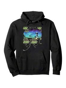Men Outdoor Hoodies & Sweatshirts - Black - View 7