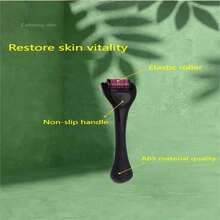 540 Needle Roller Massager – Face Scalp Skin Care Tool, Facial Massage Roller For Beauty Salon, Spa And Home Use - 黑色 - 查看 7
