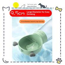 Rotating Switch Design Outdoor Pet Water Bottle | No Leakage Wide Mouth | Cute Shape, Easy To Carry. Suitable For Pets, Dogs And Cats. For Pet Drinking Water. - 350ml White Feed Plus 200ml Feed - View 4
