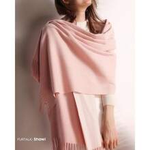 FURTALK Winter Scarf For Women Pashmina Shawl Wraps Soft Warm Fashion Blanket Scarves Gifts - 09-嬰兒粉紅 - 查看 2