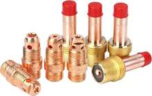 Zinger 53pcs TIG Welding Torch Stubby Gas Lens #10 Glass Cup Kit Accessories For WP-17\/18\/26 TIG Welding Torch - ColorA - 查看 2