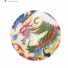 Juego de 6 tazas de té de cerámica china, 6 estilos de elegantes tazas de té japonesas con patrones de flores y pájaros en colores surtidos, empaquetado en caja de regalo, diseños múltiples - Multicolor - Ver 7