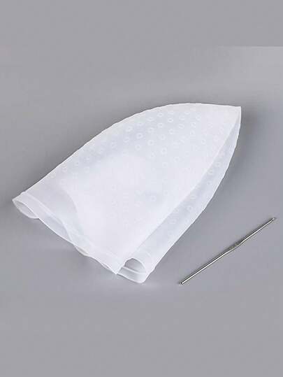 2pcs/Set Hair Dye Cap + Highlighting Needle - Home Hair Dye Tools, Coloring Cap, Highlighting Cap With Highlighting Needle