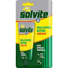 Solvite Wallpaper Repair Adhesive 56g 3 Pack With Easy-Spread Formula For Seam And Edge Repairs, Strong Hold Solution For Quick DIY Wallpaper Fixes - A - View 3