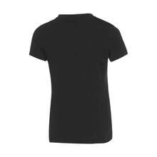 Puma Classic Big Logo Short Sleeve T-Shirt For Women, Commuting, Minimalist, Sports, Casual, Crew Neck Knit T-Shirt 53228101 - Black - View 2