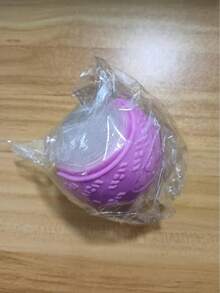 2,5 pouces Balle de chien grinçante lumineuse - Motif géométrique, caoutchouc naturel, convient à toutes les races, jouet interactif d'entraînement sans piles, compatible avec le lanceur, convient aux petits et grands chiens, style aléatoire