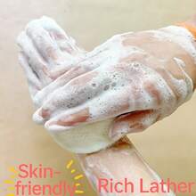 1/4pcs Soap Bag Lather Net, Soft Double-Sided Lather Sponge, Bath Flower Scrubber Net - Multicolor - View 5