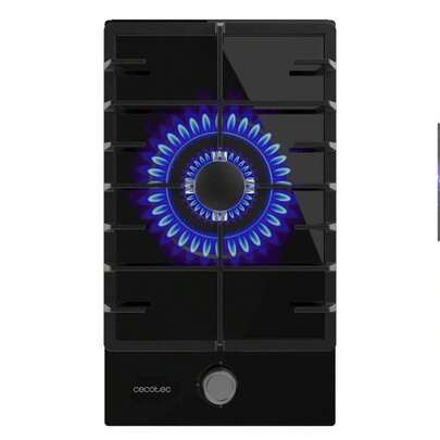 Cecotec Placa de Gas Inoxidable con 2 Fuegos y Quemador Wok de Alta Potencia para Cocción Versátil - Potencia Máxima 5,25kW con Encendido Electrónico y Sistema de Seguridad de Válvulas - Incluye Parrilla Completa de Hierro Fundido y Accesorio para Conversión a GLP - Disfruta de un Acabado de Alta Calidad y Durabilidad para Resistir Todo Tipo de Cocinado - Ideal para Obtener el Máximo Sabor con Llama de Alta Intensidad en Quemador Wok Triple Corona - Adaptable, Rápida y Segura para Tus Necesidades Culinarias.
